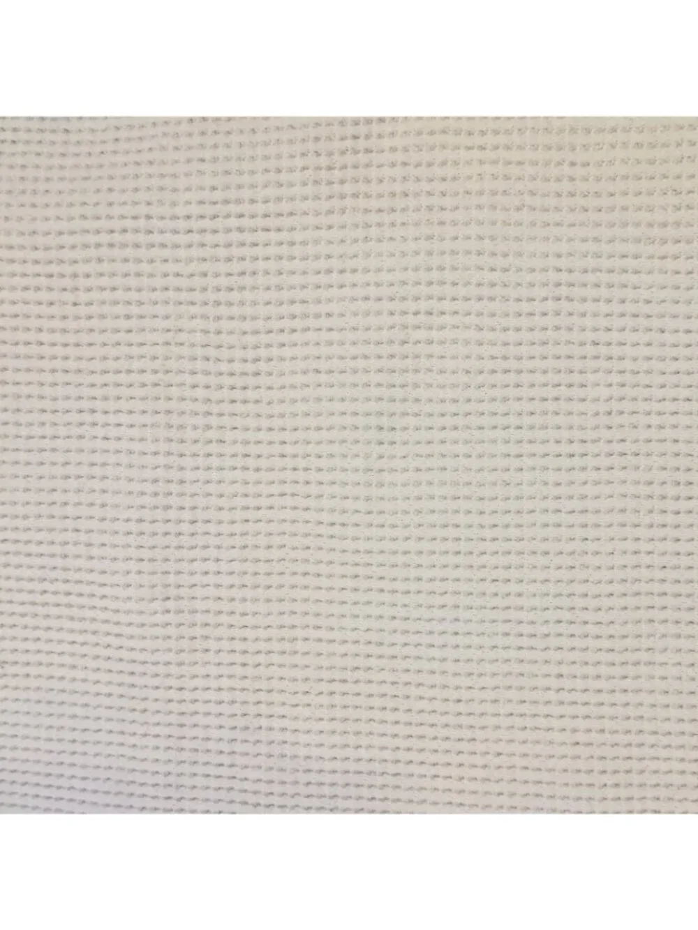 VTG Carters Baby Blanket Thermal Waffle Weave Cotton Offwhite Made USA‎ 26 X 36